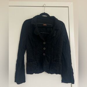 Barami Black Sweater Jacket / Blazer